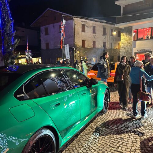 BMW a Courmayeur